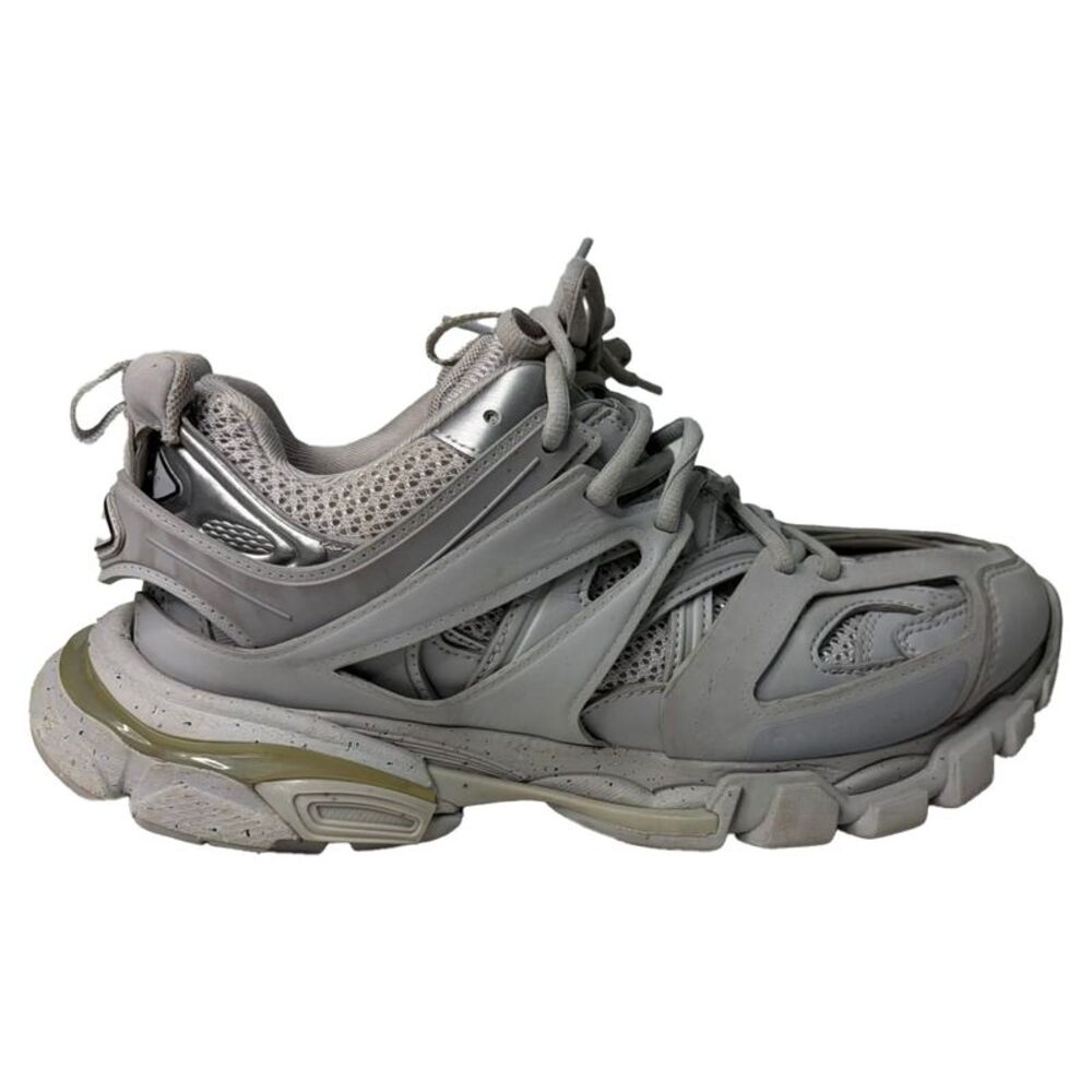 Balenciaga Track Recycled Sole Sneakers in Grey Polyurethane